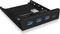 RaidSonic Icy Box IB-HUB1418-i3 USB-Hub, 1x USB-C 3.0, 3x USB-A 3.0, USB-A 3.0 [Buchse] Vorschaubild