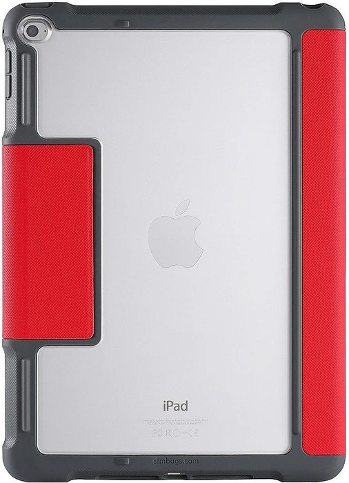 STM Dux rot/transparent, iPad Air 2