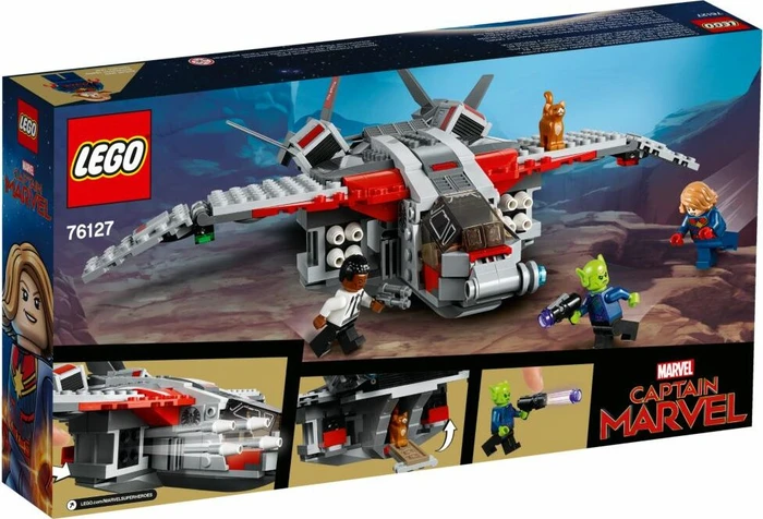 LEGO Marvel Super Heroes Spielset - Captain Marvel und die Skrull-Attacke