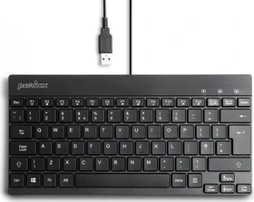 Perixx Periboard-426 Mini, schwarz, USB, UK