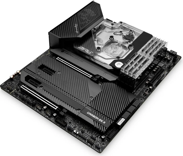 EK Water Blocks Quantum Line EK-Quantum MSI MPG X570S Carbon EK X D-RGB Monoblock, Nickel, Acryl