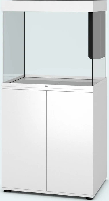 Juwel Lido 200 LED Aquarium-Set mit Unterschrank, weiß/weiß, 200l