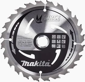 Makita M-Force Kreissägeblatt 24Z, 165x2x20mm, 1 Stück