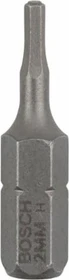 Bosch Professional Extra Hart Innensechskant Bit 1/4", 2x25mm, 3 Stück