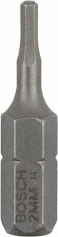 Bosch Professional Extra Hart Innensechskant Bit 1/4", 2x25mm, 3 Stück