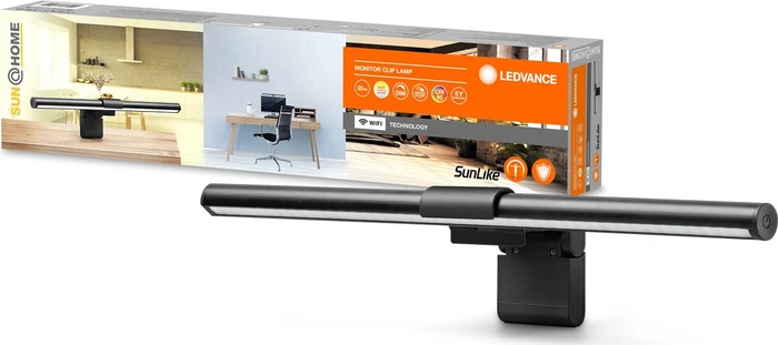 Ledvance SUN@Home Monitor clip lamp, LED-Arbeitslampe für Monitore
