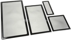 DEMCiflex Staubfilter Set für Corsair 200R schwarz/schwarz