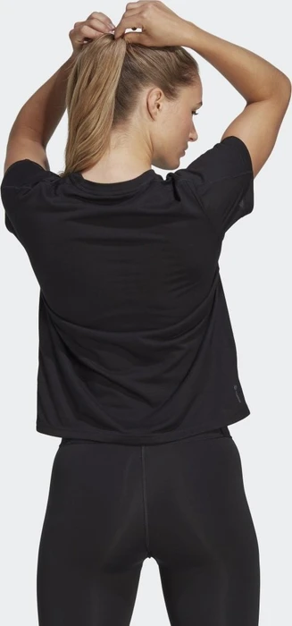 adidas Aeroready Train Essentials Minimal Branding Funktionsshirt kurzarm schwarz (Damen)
