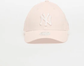 New Era 9TWENTY New York Yankees Linen Kappe pastel pink (Damen)