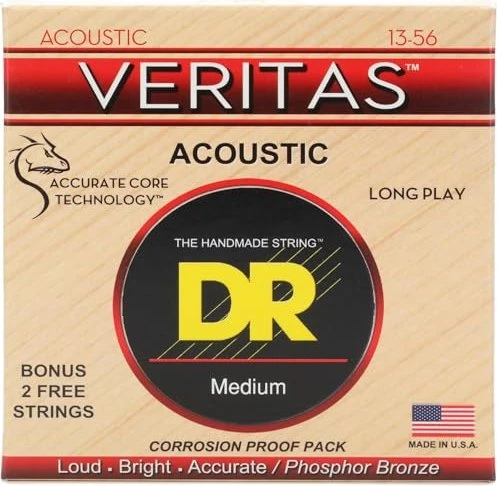 DR Strings Veritas Acoustic Medium