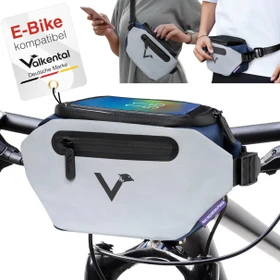 Valkental 3in1 City Bag Lenkertasche blau