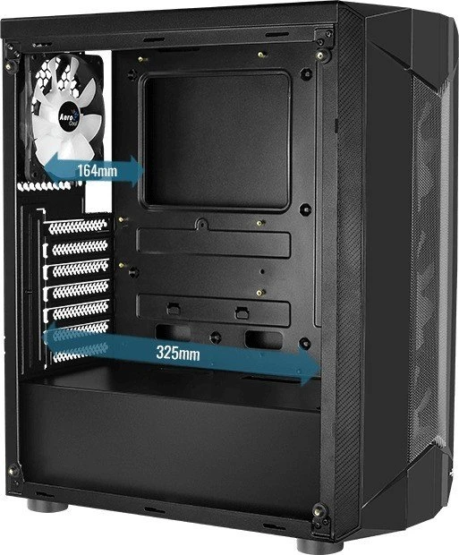 AeroCool Sentinel, Glasfenster