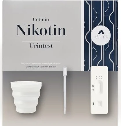 Aspilos Nikotin (Cotinin) Schnelltest, 1 Stück