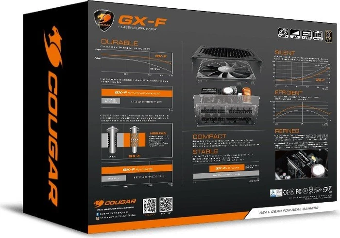 Cougar GX-F650 650W, ATX 2.4