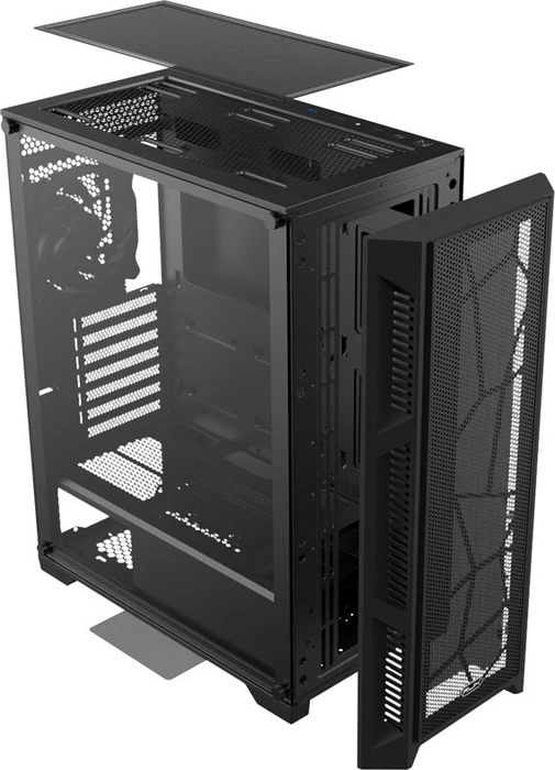 Raijintek Arcadia III, Glasfenster