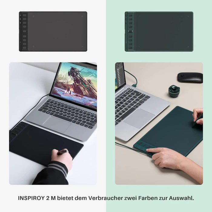 Huion Inspiroy 2 M H951P, Black