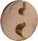 Hansgrohe Axor Uno Thermostat Unterputz mit Absperrventil brushed red gold Vorschaubild