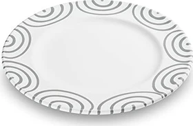 Gmundner Keramik Graugeflammt Dessertteller Gourmet 22cm