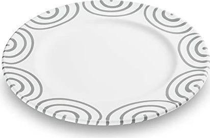 Gmundner Keramik Graugeflammt Dessertteller Gourmet 22cm