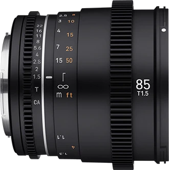 Samyang VDSLR 85mm T1.5 MK2 für Sony E