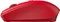 Silver Monkey M40 Wireless Comfort Silent Mouse rot, USB Vorschaubild