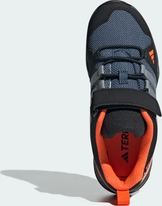 adidas Terrex AX2R Hook and Loop wonder steel/grey three/impact orange (Junior)
