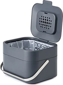 Joseph Joseph Stack 4L Food Waste Caddy Bio grey
