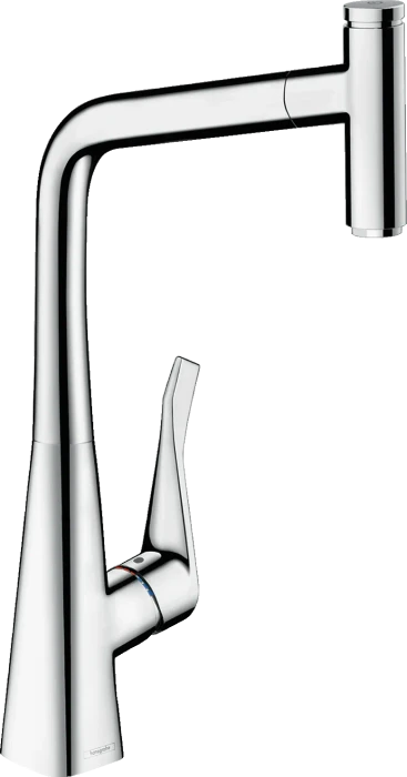 Hansgrohe Metris Select M71 320 Ausziehauslauf 1jet sBox chrom