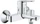Grohe BauEdge Einhand-Wannenarmatur 1/2" chrom (23334000)