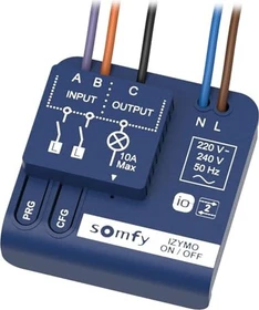 Somfy Unterputz-Empfänger Licht I/O Modul, Schaltaktor (1822649)