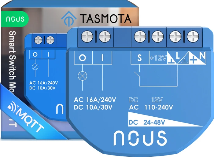 Nous WiFi Tasmota Switch Modul
