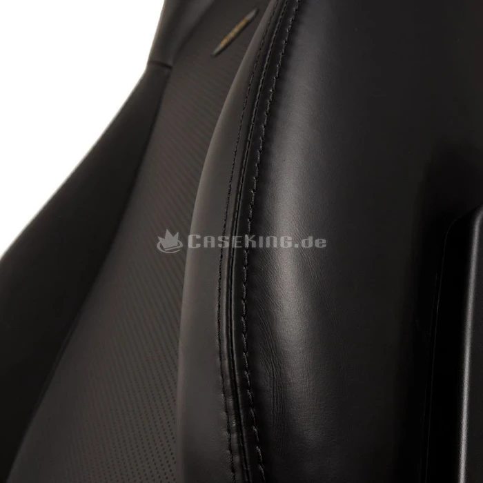 noblechairs Icon Nappa Gamingstuhl, schwarz