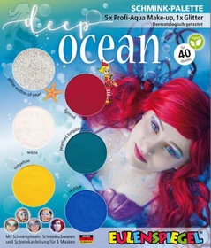 Eulenspiegel Deep Ocean Schmink-Palette