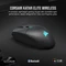 Corsair Gaming Katar Elite Wireless Gaming Mouse, USB/Bluetooth Vorschaubild