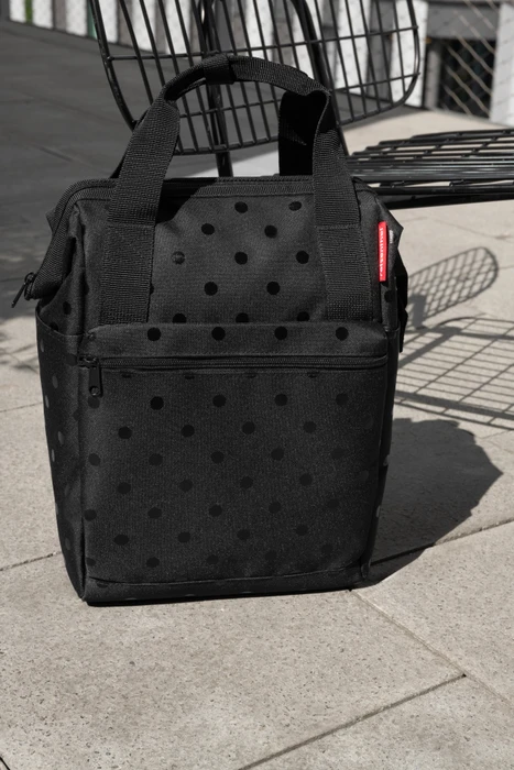 Reisenthel allrounder R glossy dots black