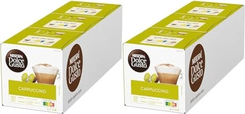 Nestlé Nescafe Dolce Gusto Cappuccino Kaffeekapseln, 48 Stück (6x 8 Stück)