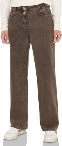 CECIL Neele Wide Leg Jeans chocolate mousse (Damen)