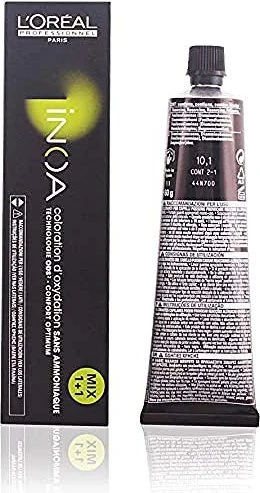 L'Oréal Inoa Haarfarbe 10.1 platinblond asch, 60ml