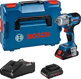 Bosch Professional GDS 18V-450 HC Akku-Schlagschrauber inkl. L-Boxx + 2 Akkus 4.0Ah