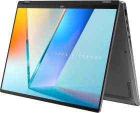 ASUS VivoBook S 16 Flip TP3607AA-SI058W, Matte Gray, Core Ultra 9 386H, 32GB RAM, 1TB SSD, DE
