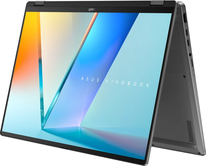 ASUS VivoBook S 16 Flip TP3607AA-SI058W, Matte Gray, Core Ultra 9 386H, 32GB RAM, 1TB SSD, DE