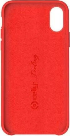 Celly Feeling für Apple iPhone X rot