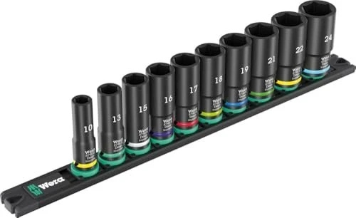 Wera 9660 B Impaktor Deep 1 Steckschlüsselsatz