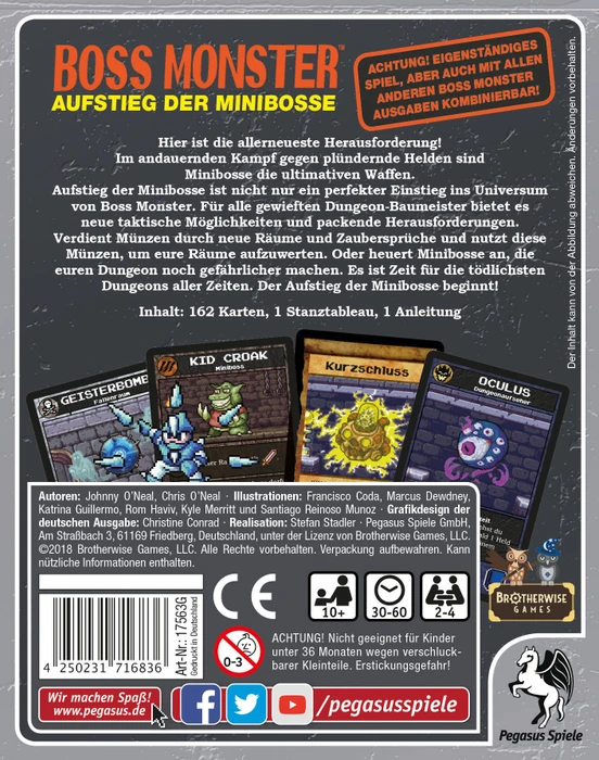 Boss Monster Aufstieg der Minibosse