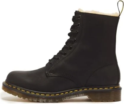 Dr. Martens 1460 Serena Faux Fur Lined Leather Lace Up Boots burnished wyoming (Damen)