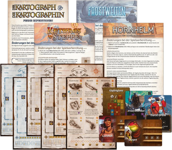 Der Kartograph & Die Kartographin: Ferne Expeditionen (Erweiterung)