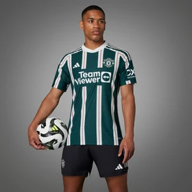 adidas Manchester United Authentic 2023/2024 Auswärtstrikot green night (Herren)