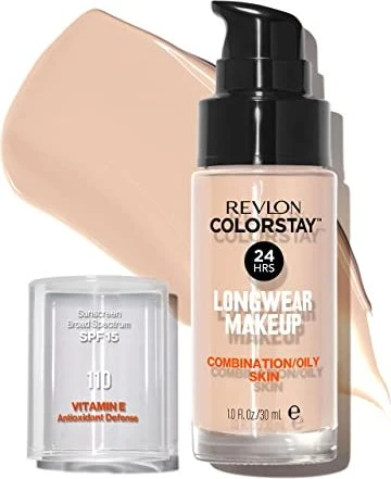 Revlon ColorStay Longwear Makeup For Combination/Oily Skin 110 ivory LSF15, 30ml