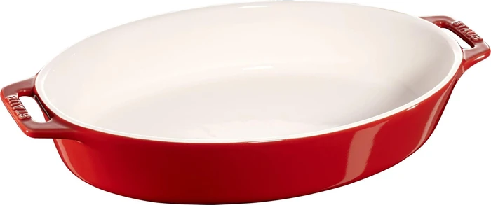 Zwilling Staub Ceramique Auflaufform oval 35.5x21.4cm kirschrot