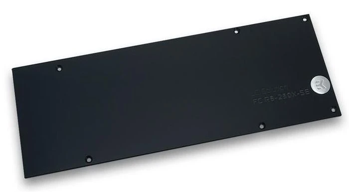 EK Water Blocks EK-FC R9 290X SE Backplate schwarz